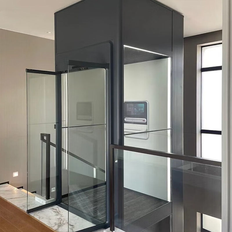 Домашний лифт с винтовым приводом для помещений и улицы – от 500 кг до 5 т, подъем до 15 м