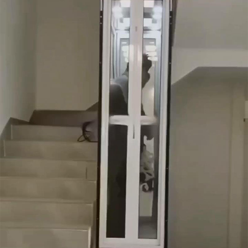 Компактный гидравлический подъемник для домов и предприятий | Грузоподъемность 400 кг