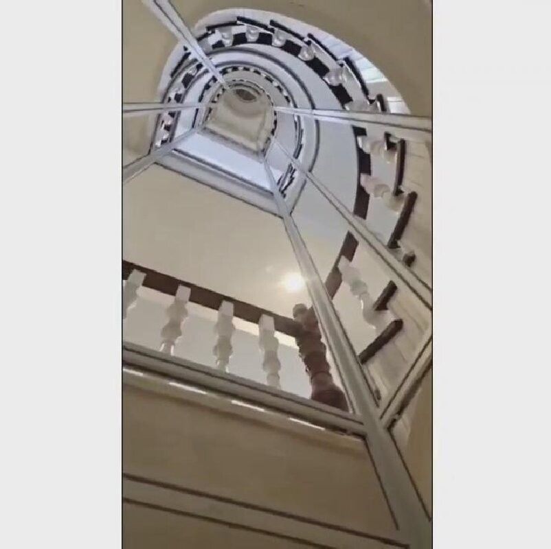 Компактный полукруглый лифт | 6-этажный пассажирский лифт