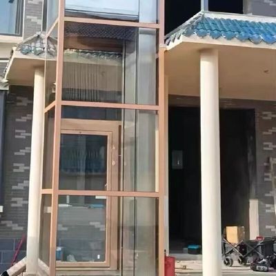 304# Ss кабины лифта Алюминиевая сплав кабины скважины для 5-этажного автоматического лифта