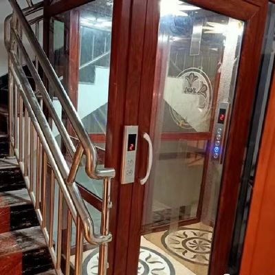 Автоматические двери безопасности Гидравлические домашние лифты с аварийной остановкой