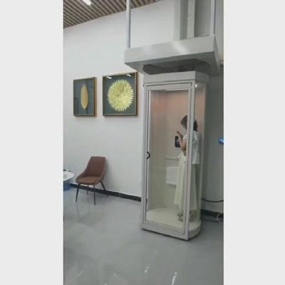 4 метра Капсуловый лифт 2 этаж Капсуловый пассажирский лифт 400 кг