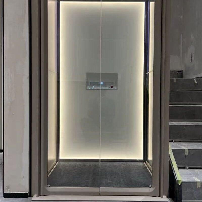 Гидравлический пассажирский лифт на палубе с поддержкой с высотой 3 м