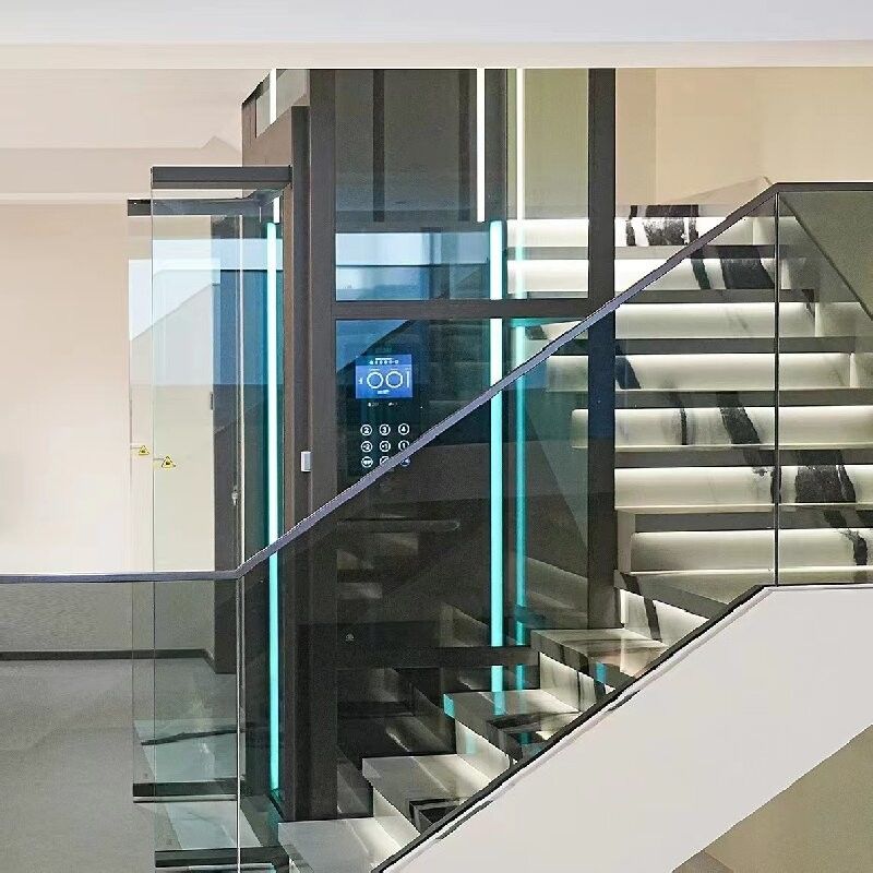 До 30 м. Высота проезда Домашние лифты с датчиками безопасности и автоматическими раздвижными дверями