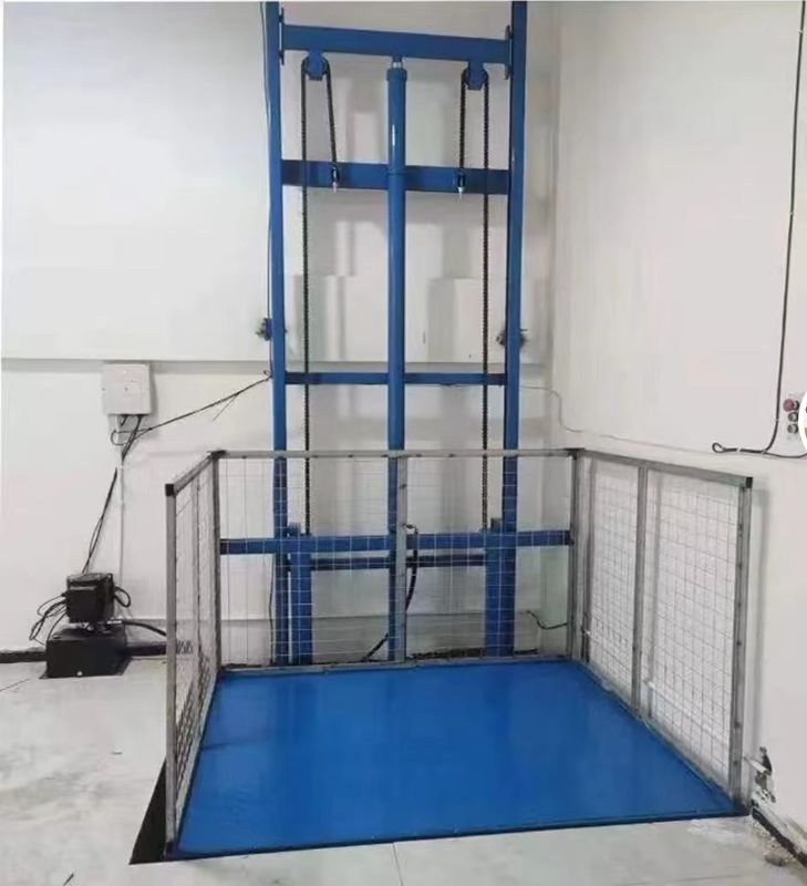 Гидравлический жилой грузовой лифт 1-12 метров Домашний грузовой лифт