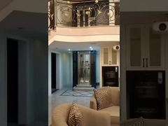 Двухэтажный кабельный подъемный лифт для дома бесперебойный ход 0,6 М/С