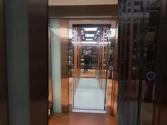 Нержавеющая сталь кабель тяги домашний лифт бесперебойный ход 0,6 M/S