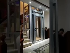 Тихий дом с тягой, лифт без передач и автоматические двери, вилла с лифтом.