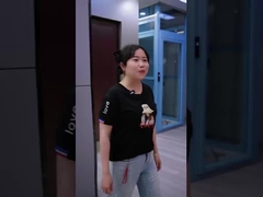 Жилой живописный стеклянный гидравлический лифт, установленный в многоэтажном семейном доме